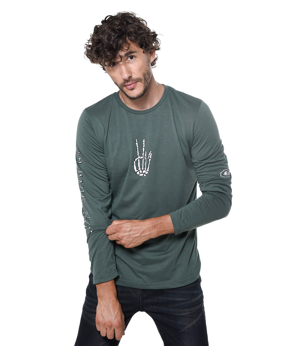 Venta Poleras Largas Para Hombre En Stock