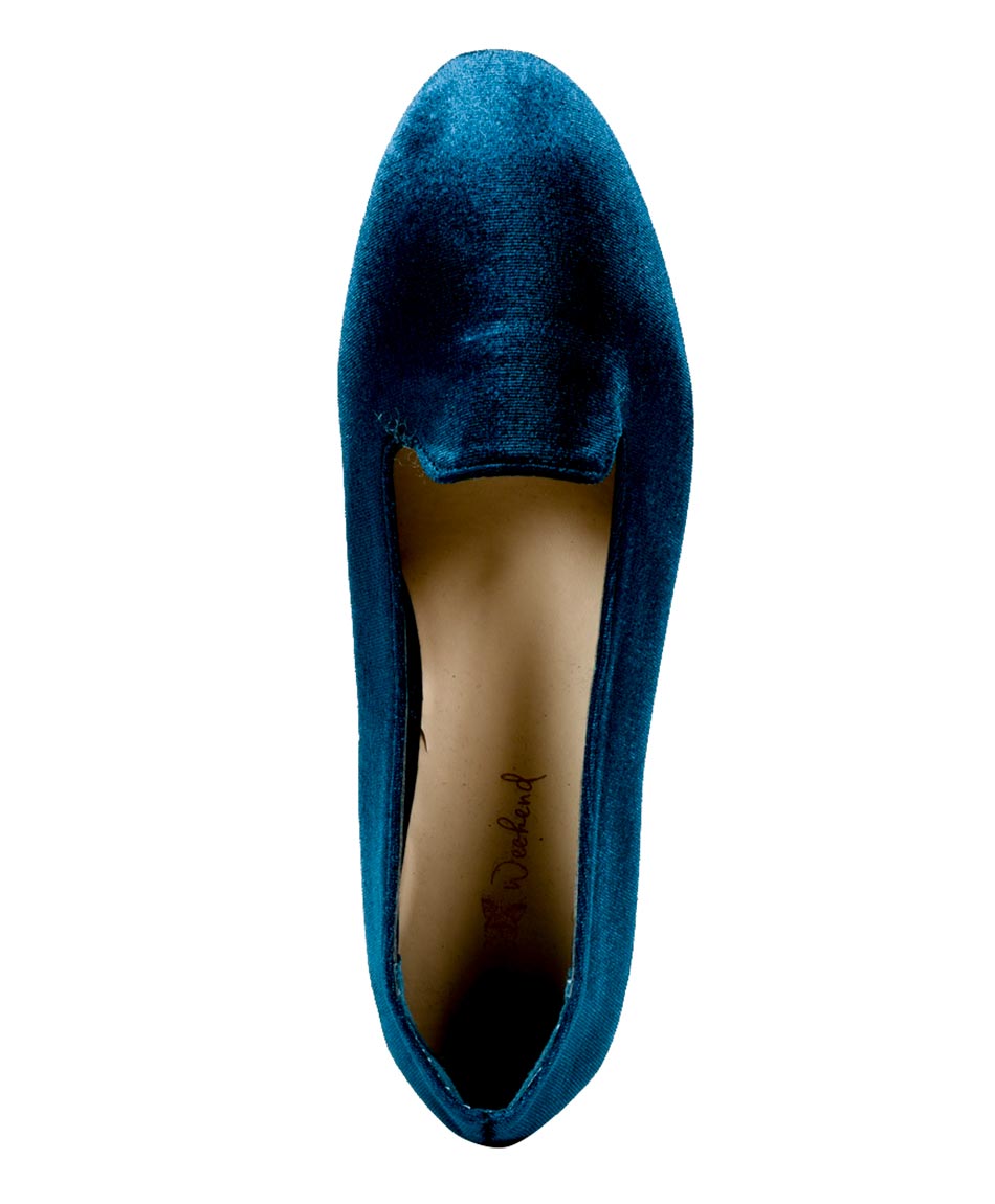 velvet ballerinas