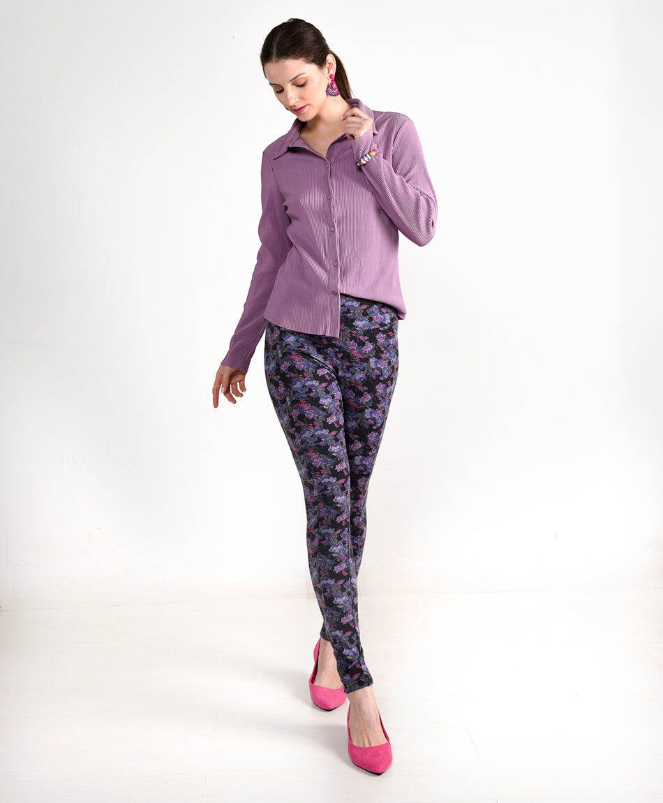 LEGGINS ESTAMPADA BLU GIRL Tricot.cl